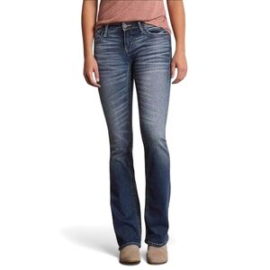 Buckle Black Women's Shaping and Smoothing Pocket Boot Cut Jeans